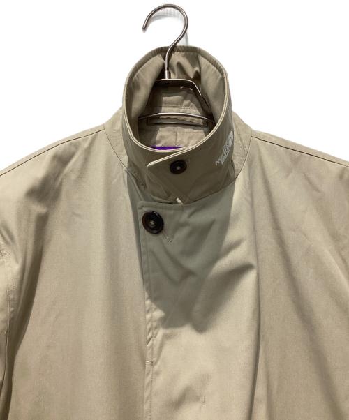 THE NORTHFACE PURPLELABEL（ザ・ノースフェイス パープルレーベル）THE NORTHFACE PURPLELABEL (ザ・ノースフェイス パープルレーベル) BEAMS (ビームス) 別注65/35クロスステンカラーコート ベージュ サイズ:Mの古着・服飾アイテム