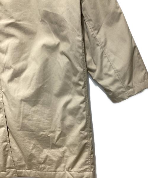 THE NORTHFACE PURPLELABEL（ザ・ノースフェイス パープルレーベル）THE NORTHFACE PURPLELABEL (ザ・ノースフェイス パープルレーベル) BEAMS (ビームス) 別注65/35クロスステンカラーコート ベージュ サイズ:Mの古着・服飾アイテム