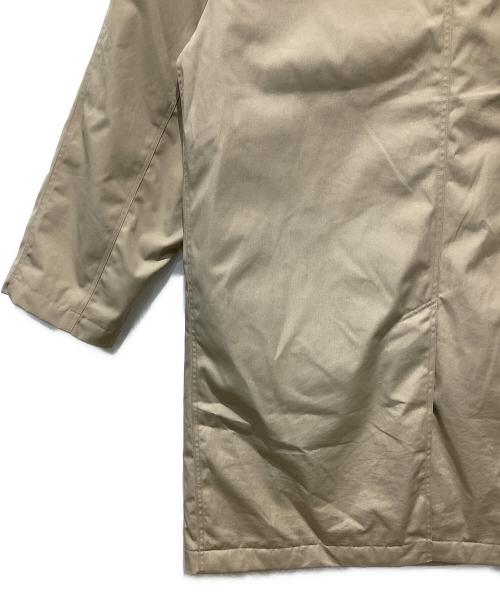 THE NORTHFACE PURPLELABEL（ザ・ノースフェイス パープルレーベル）THE NORTHFACE PURPLELABEL (ザ・ノースフェイス パープルレーベル) BEAMS (ビームス) 別注65/35クロスステンカラーコート ベージュ サイズ:Mの古着・服飾アイテム