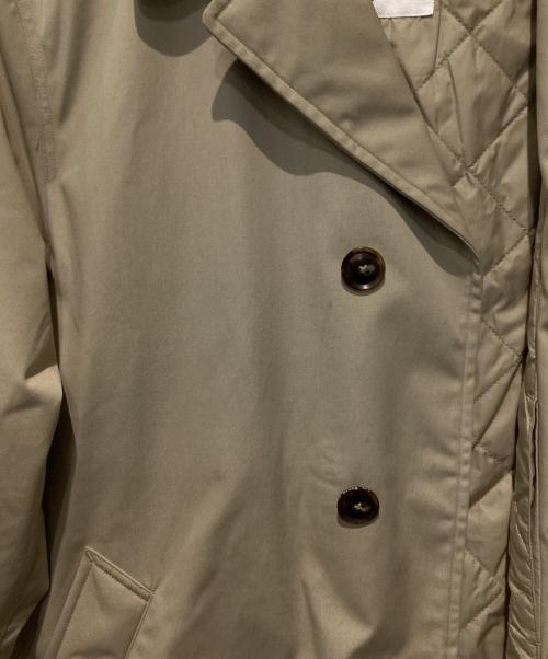 THE NORTHFACE PURPLELABEL（ザ・ノースフェイス パープルレーベル）THE NORTHFACE PURPLELABEL (ザ・ノースフェイス パープルレーベル) BEAMS (ビームス) 別注65/35クロスステンカラーコート ベージュ サイズ:Mの古着・服飾アイテム