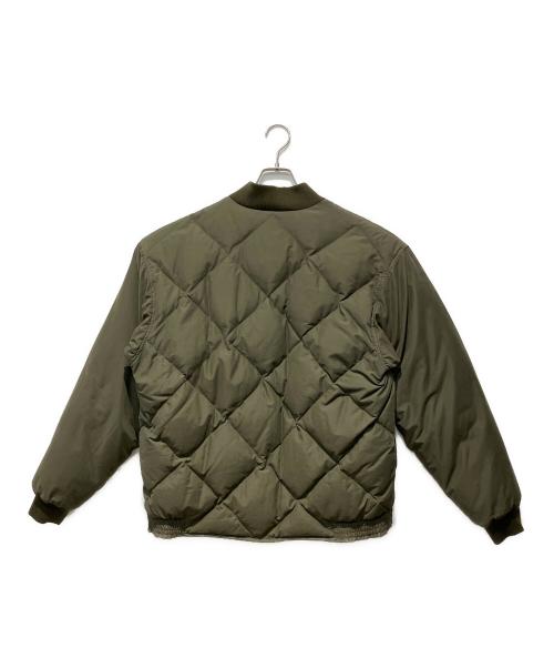 Eddie Bauer（エディーバウアー）Eddie Bauer (エディーバウアー) スカイライナーキルティングジャケット カーキ サイズ:Mの古着・服飾アイテム