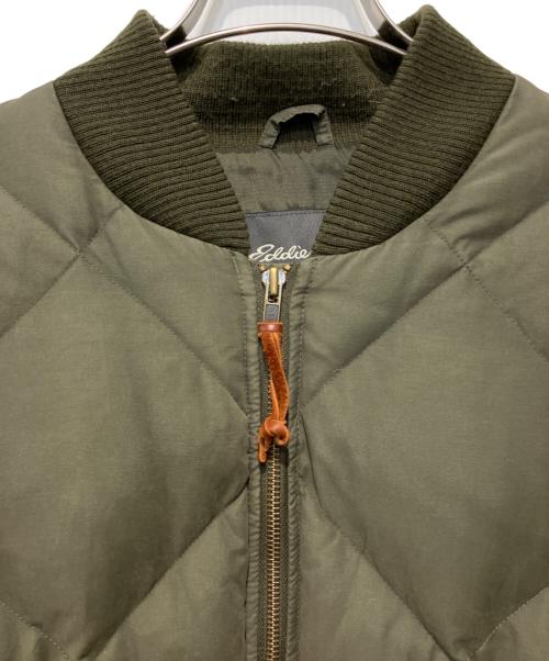 Eddie Bauer（エディーバウアー）Eddie Bauer (エディーバウアー) スカイライナーキルティングジャケット カーキ サイズ:Mの古着・服飾アイテム