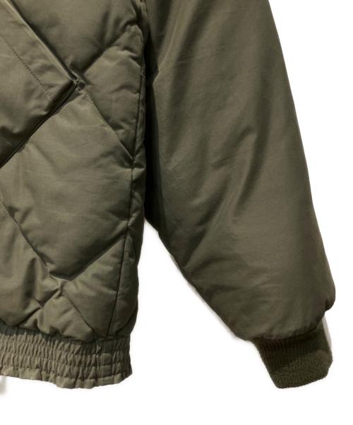 Eddie Bauer（エディーバウアー）Eddie Bauer (エディーバウアー) スカイライナーキルティングジャケット カーキ サイズ:Mの古着・服飾アイテム