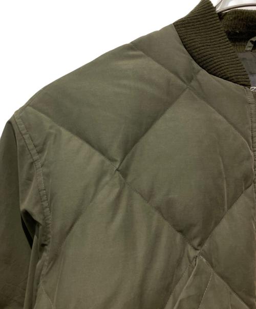 Eddie Bauer（エディーバウアー）Eddie Bauer (エディーバウアー) スカイライナーキルティングジャケット カーキ サイズ:Mの古着・服飾アイテム