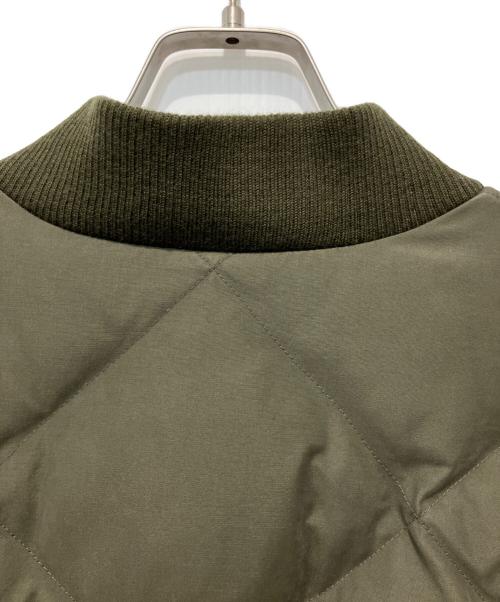 Eddie Bauer（エディーバウアー）Eddie Bauer (エディーバウアー) スカイライナーキルティングジャケット カーキ サイズ:Mの古着・服飾アイテム