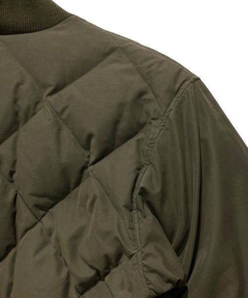 Eddie Bauer（エディーバウアー）Eddie Bauer (エディーバウアー) スカイライナーキルティングジャケット カーキ サイズ:Mの古着・服飾アイテム