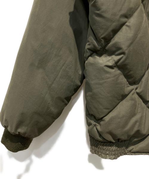 Eddie Bauer（エディーバウアー）Eddie Bauer (エディーバウアー) スカイライナーキルティングジャケット カーキ サイズ:Mの古着・服飾アイテム