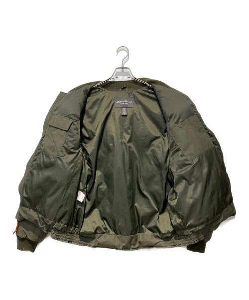 Eddie Bauer（エディーバウアー）Eddie Bauer (エディーバウアー) スカイライナーキルティングジャケット カーキ サイズ:Mの古着・服飾アイテム
