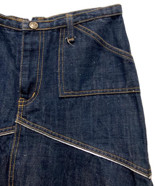 OZONE ROCKS Hemprotex（オゾンロックス）OZONE ROCKS Hemprotex (オゾンロックス) デニムスカート インディゴ サイズ:Freeの古着・服飾アイテム