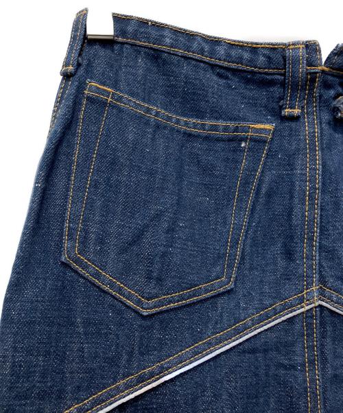 OZONE ROCKS Hemprotex（オゾンロックス）OZONE ROCKS Hemprotex (オゾンロックス) デニムスカート インディゴ サイズ:Freeの古着・服飾アイテム