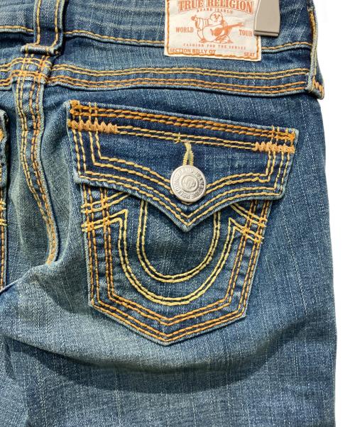 TRUE RELIGION（トゥルー レリジョン）TRUE RELIGION (トゥルー レリジョン) デニムパンツ インディゴ サイズ:24の古着・服飾アイテム