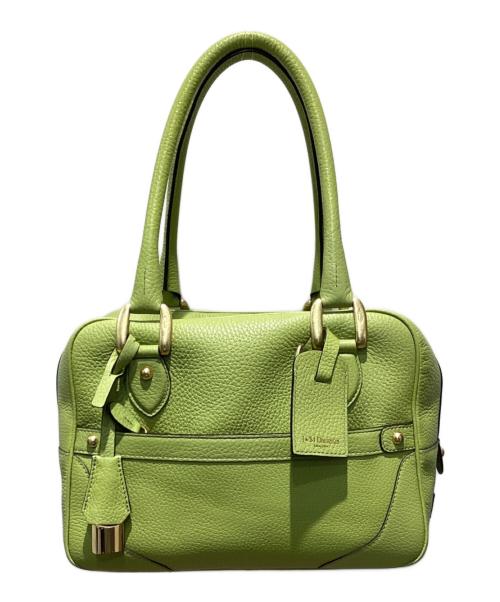 J&M DAVIDSON（ジェイ＆エム デヴィッドソン）J&M DAVIDSON (ジェイ＆エム デヴィッドソン) MINI MIA ハンドバッグ ライムグリーンの古着・服飾アイテム