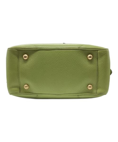 J&M DAVIDSON（ジェイ＆エム デヴィッドソン）J&M DAVIDSON (ジェイ＆エム デヴィッドソン) MINI MIA ハンドバッグ ライムグリーンの古着・服飾アイテム
