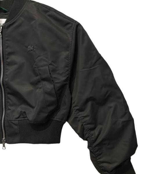 LACOSTE（ラコステ）LACOSTE (ラコステ) クロップドMA-1 チャコールグレー サイズ:36の古着・服飾アイテム
