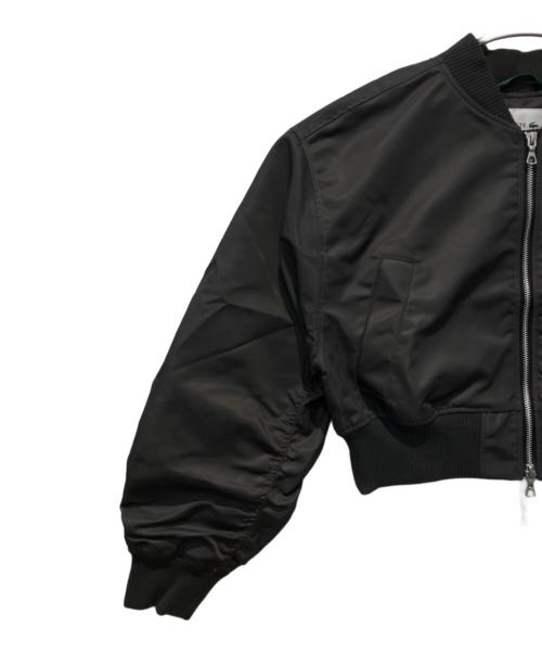 LACOSTE（ラコステ）LACOSTE (ラコステ) クロップドMA-1 チャコールグレー サイズ:36の古着・服飾アイテム