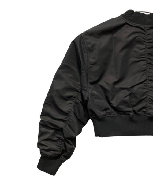 LACOSTE（ラコステ）LACOSTE (ラコステ) クロップドMA-1 チャコールグレー サイズ:36の古着・服飾アイテム