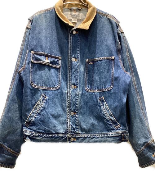 POLO RALPH LAUREN（ポロ・ラルフローレン）POLO RALPH LAUREN (ポロ・ラルフローレン) デニムジャケット インディゴ サイズ:Lの古着・服飾アイテム