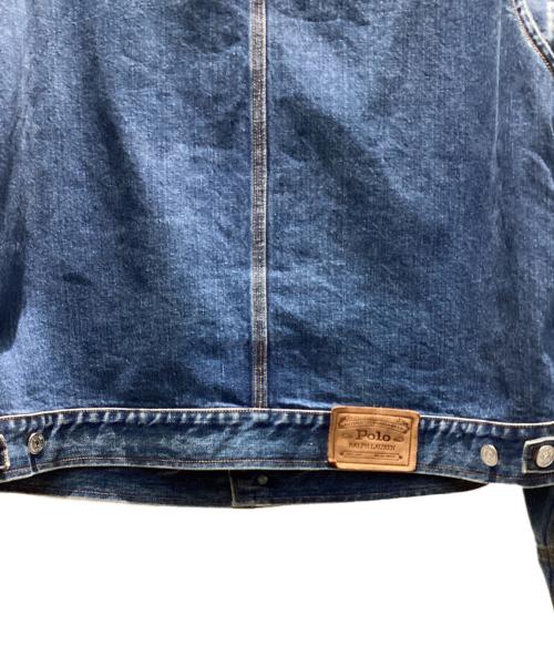 POLO RALPH LAUREN（ポロ・ラルフローレン）POLO RALPH LAUREN (ポロ・ラルフローレン) デニムジャケット インディゴ サイズ:Lの古着・服飾アイテム