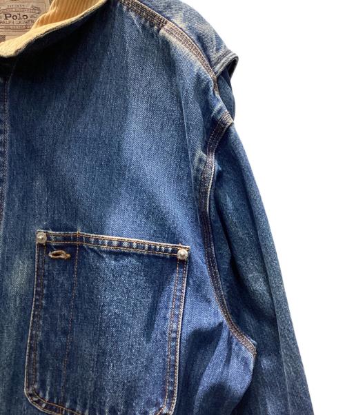 POLO RALPH LAUREN（ポロ・ラルフローレン）POLO RALPH LAUREN (ポロ・ラルフローレン) デニムジャケット インディゴ サイズ:Lの古着・服飾アイテム