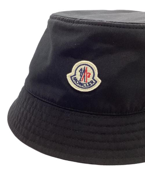 MONCLER（モンクレール）MONCLER (モンクレール) バケットハット ブラック サイズ:Mの古着・服飾アイテム