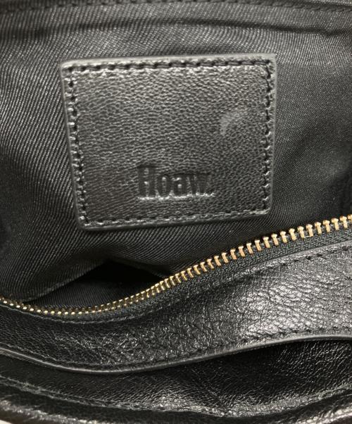 Hoaw（ハァウ）Hoaw (ハァウ) Whim Gazette (ウィムガゼット) ワイドボストンBAG ブラックの古着・服飾アイテム