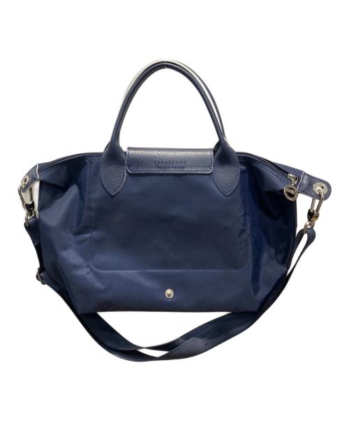 LONGCHAMP（ロンシャン）LONGCHAMP (ロンシャン) ルプリアージュ2WAYバッグ ネイビーの古着・服飾アイテム