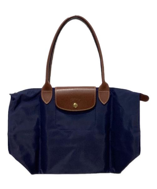 LONGCHAMP（ロンシャン）LONGCHAMP (ロンシャン) トートバッグ ネイビーの古着・服飾アイテム