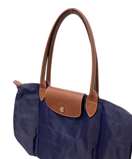 LONGCHAMP（ロンシャン）LONGCHAMP (ロンシャン) トートバッグ ネイビーの古着・服飾アイテム