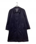 Burberry'sバーバリーズ）の古着「カシミヤステンカラーコート」｜ネイビー
