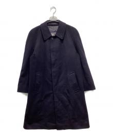 Burberry's（バーバリーズ）の古着「カシミヤステンカラーコート」｜ネイビー