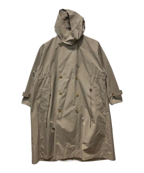 VACHEMENT（ヴァシュモン）VACHEMENT (ヴァシュモン) リサイクルシェルタフタトレンチコート ベージュ サイズ:Freeの古着・服飾アイテム