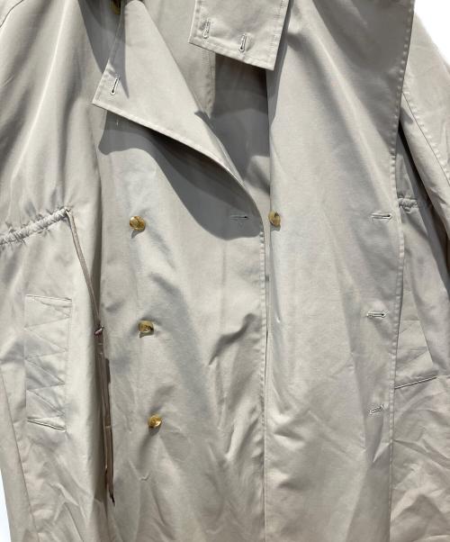 VACHEMENT（ヴァシュモン）VACHEMENT (ヴァシュモン) リサイクルシェルタフタトレンチコート ベージュ サイズ:Freeの古着・服飾アイテム