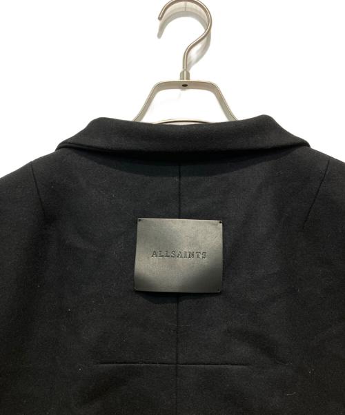 ALL SAINTS（オールセインツ）ALL SAINTS (オールセインツ) LUNIS CAPE COAT ブラック サイズ:Sの古着・服飾アイテム