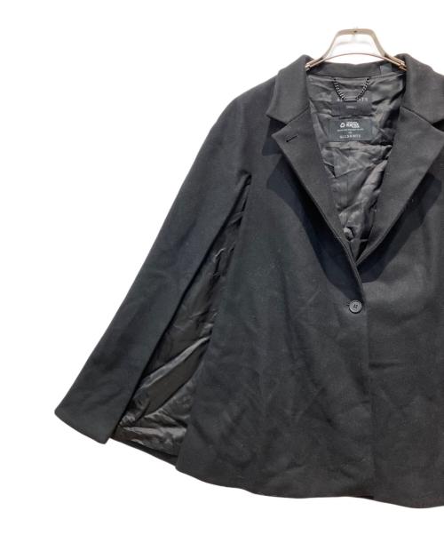 ALL SAINTS（オールセインツ）ALL SAINTS (オールセインツ) LUNIS CAPE COAT ブラック サイズ:Sの古着・服飾アイテム
