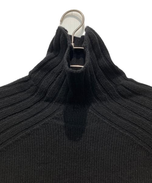 POLO RALPH LAUREN（ポロ・ラルフローレン）POLO RALPH LAUREN (ポロ・ラルフローレン) ハイネックカシミヤ混ニット ブラック サイズ:Sの古着・服飾アイテム