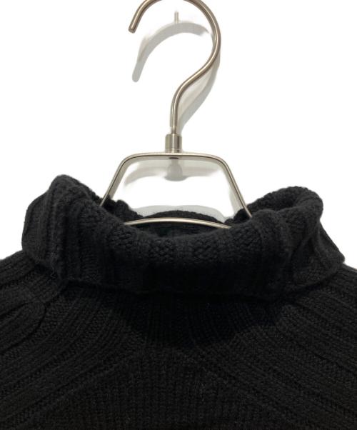 POLO RALPH LAUREN（ポロ・ラルフローレン）POLO RALPH LAUREN (ポロ・ラルフローレン) ハイネックカシミヤ混ニット ブラック サイズ:Sの古着・服飾アイテム