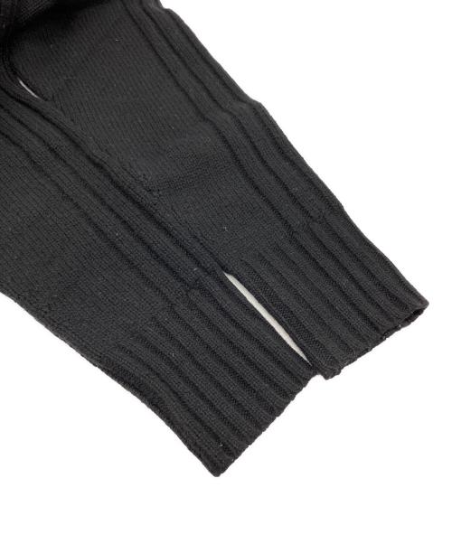 POLO RALPH LAUREN（ポロ・ラルフローレン）POLO RALPH LAUREN (ポロ・ラルフローレン) ハイネックカシミヤ混ニット ブラック サイズ:Sの古着・服飾アイテム
