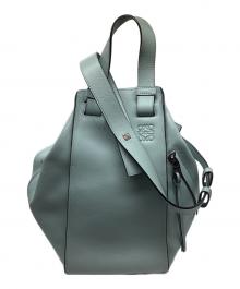 LOEWE（ロエベ）の古着「ハンモックバッグ ミディアム」｜スカイブルー