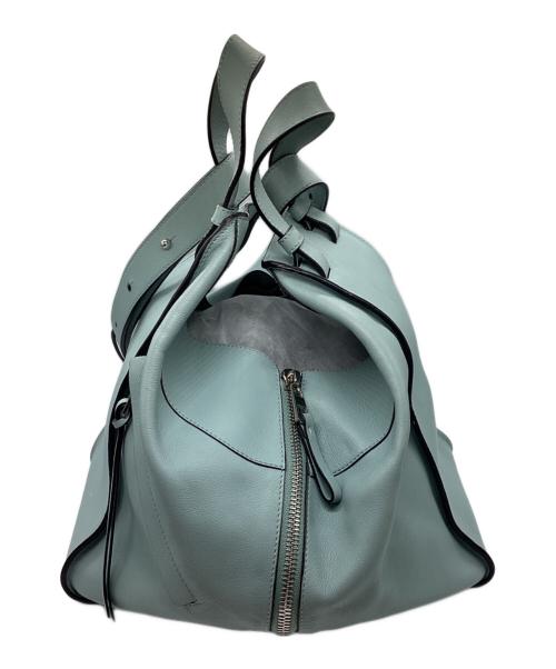 LOEWE（ロエベ）LOEWE (ロエベ) ハンモックバッグ ミディアム スカイブルー サイズ:Mの古着・服飾アイテム