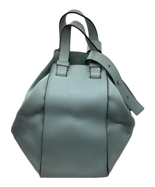 LOEWE（ロエベ）LOEWE (ロエベ) ハンモックバッグ ミディアム スカイブルー サイズ:Mの古着・服飾アイテム