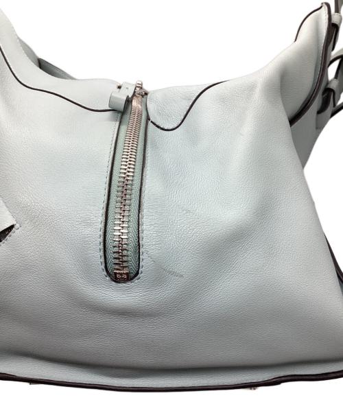 LOEWE（ロエベ）LOEWE (ロエベ) ハンモックバッグ ミディアム スカイブルー サイズ:Mの古着・服飾アイテム