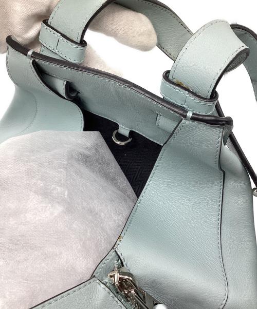 LOEWE（ロエベ）LOEWE (ロエベ) ハンモックバッグ ミディアム スカイブルー サイズ:Mの古着・服飾アイテム