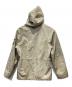 ARMANI JEANS (アルマーニジーンズ) ペイント加工レザーコート グレー サイズ:52：35000円