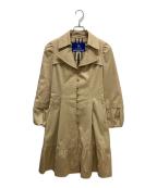 BURBERRY BLUE LABELバーバリー ブルー レーベル）の古着「コート」｜ベージュ