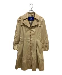 BURBERRY BLUE LABEL（バーバリー ブルー レーベル）の古着「コート」｜ベージュ