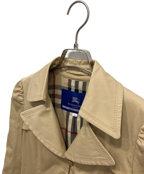 BURBERRY BLUE LABEL（バーバリー ブルー レーベル）BURBERRY BLUE LABEL (バーバリー ブルー レーベル) コート ベージュ サイズ:38の古着・服飾アイテム
