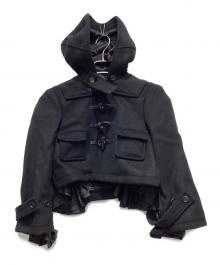 noir kei ninomiya（ノワール ケイ ニノミヤ）の古着「ショートダッフルジャケット」｜ブラック