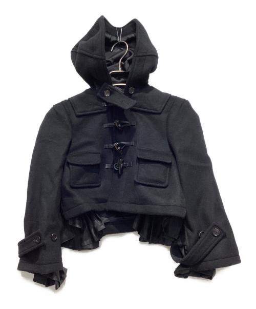 noir kei ninomiya（ノワール ケイ ニノミヤ）noir kei ninomiya (ノワール ケイ ニノミヤ) ショートダッフルジャケット ブラック サイズ:Sの古着・服飾アイテム