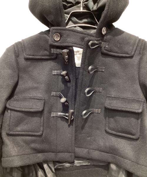 noir kei ninomiya（ノワール ケイ ニノミヤ）noir kei ninomiya (ノワール ケイ ニノミヤ) ショートダッフルジャケット ブラック サイズ:Sの古着・服飾アイテム