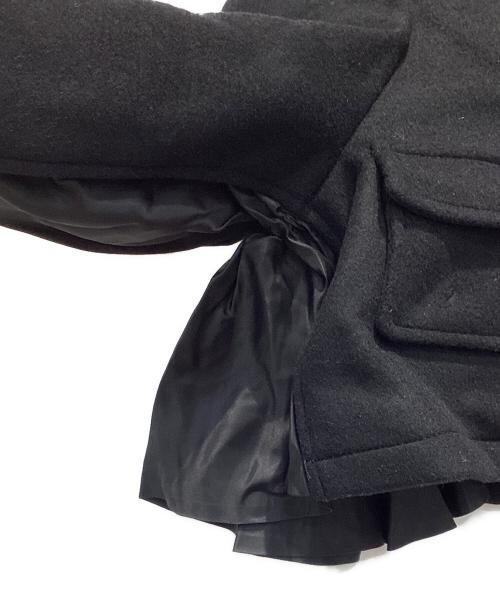 noir kei ninomiya（ノワール ケイ ニノミヤ）noir kei ninomiya (ノワール ケイ ニノミヤ) ショートダッフルジャケット ブラック サイズ:Sの古着・服飾アイテム